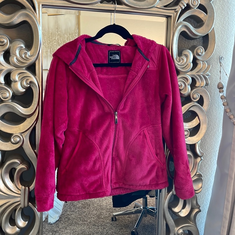 The North Face soft, fuzzy jacket